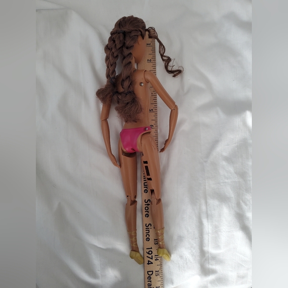 : 14" Barbie 12 Dancing Princesses princess Genevieve african american no stand - Picture 8 of 9